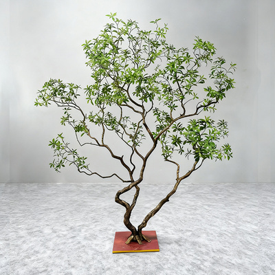 精品级仿真马醉木绿植造景橱窗植物室内榕树装饰树大型假树景观