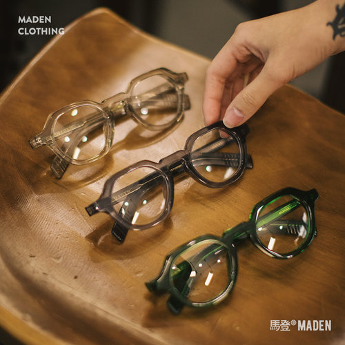 马登美式复古经典CrownPanto眼镜