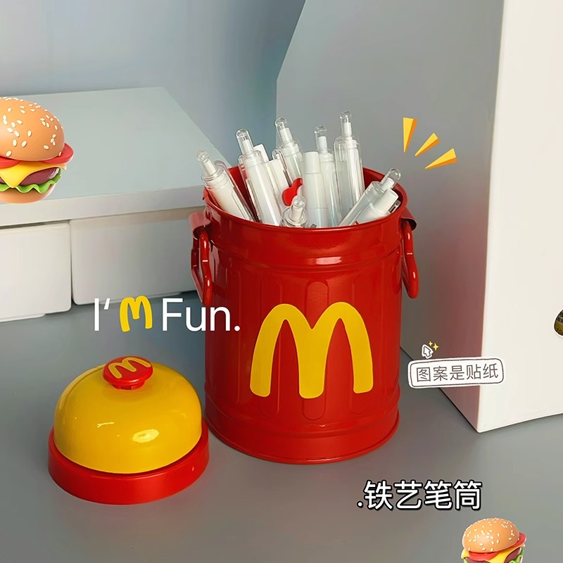 原创文艺高颜值铁艺笔筒