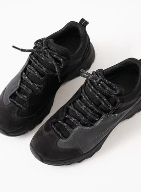 ROMI同款 从容漫步牛反绒网面轻量透气运动休闲鞋