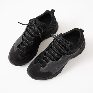 ROMI同款 从容漫步牛反绒网面轻量透气运动休闲鞋