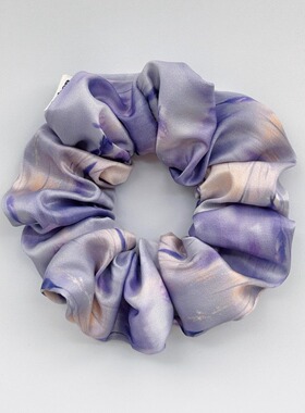 Achen/原创梵高油画大肠发圈高级感手作发圈缎面发饰发绳【合集】