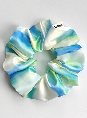 Achen/波澜清漾 独家原创肥肠发圈高级感清新缎面发圈女发饰发绳