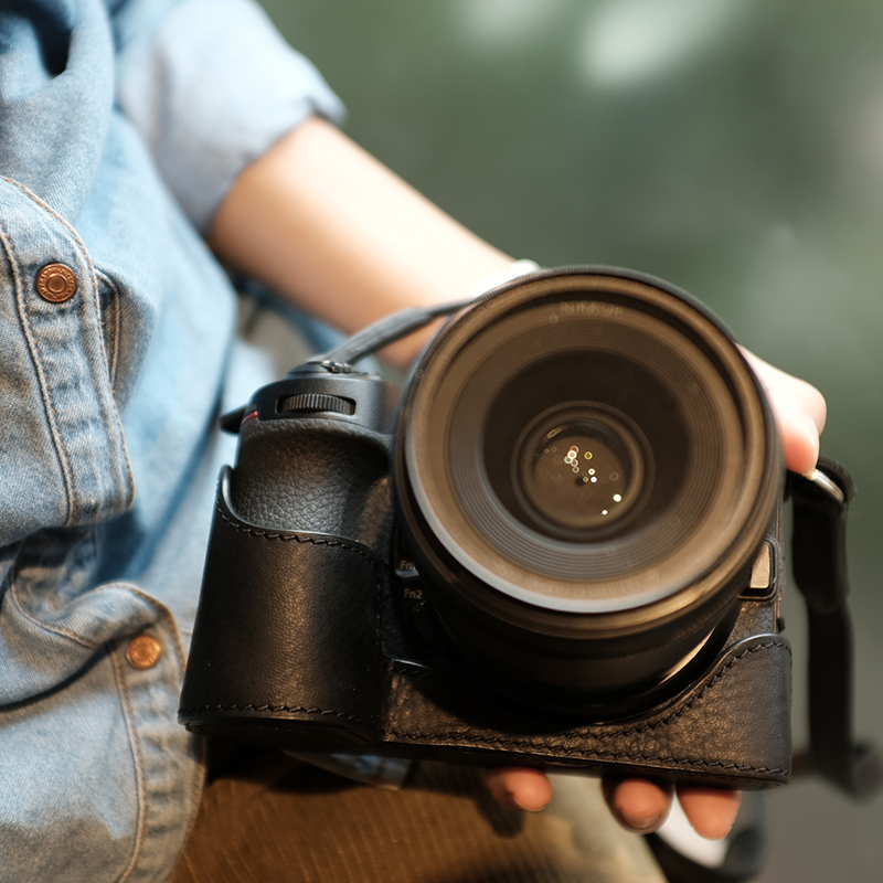 尼康保护套皮套真皮相机包