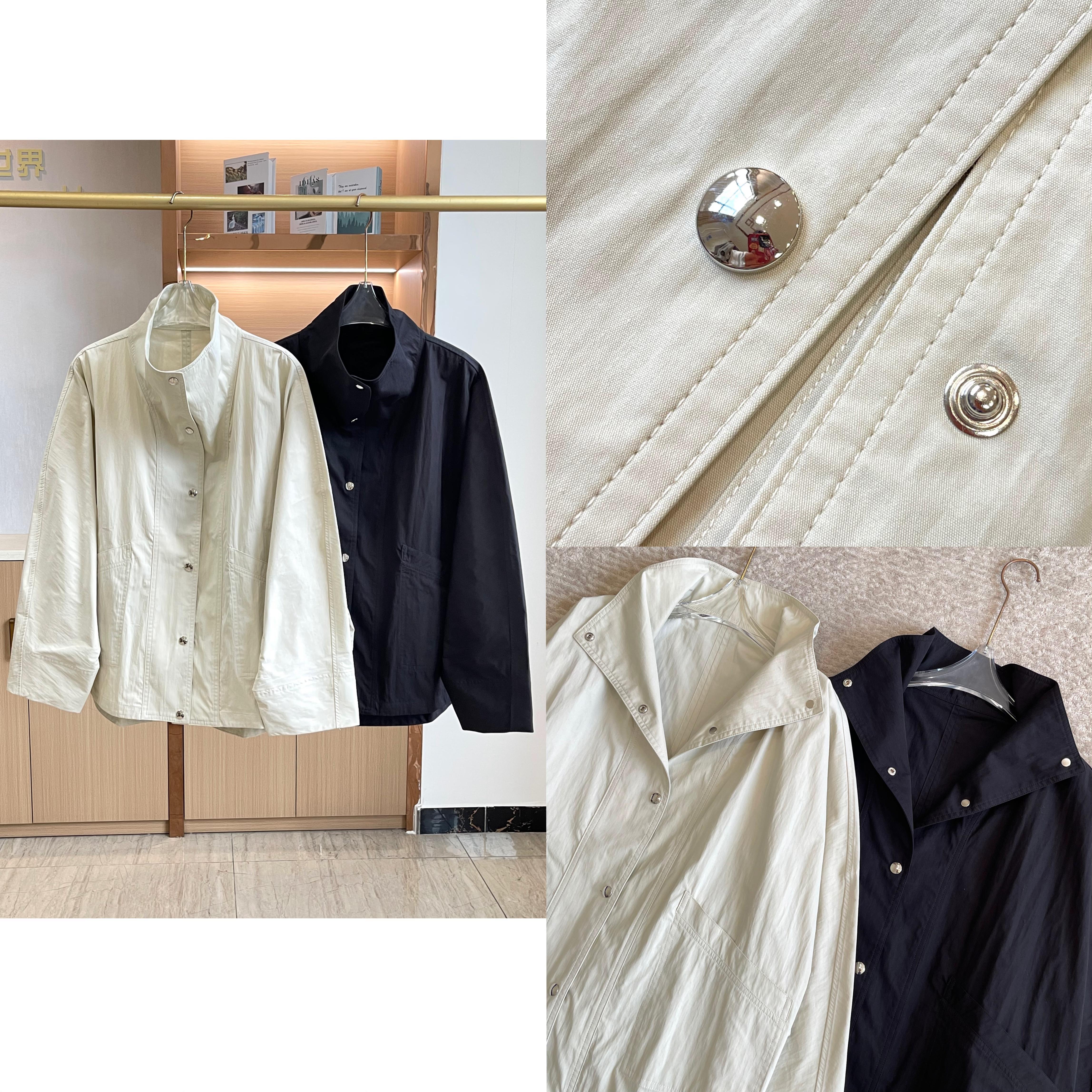 TOT极简轻奢蝙蝠袖夹克外套