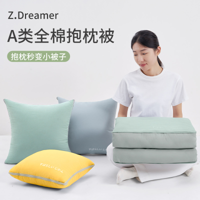 知梦人抱枕被两用客厅午睡二合一