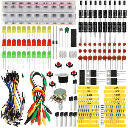 电子爱好者之家基础元器件套装适用于arduino电子制作DIY学习套件