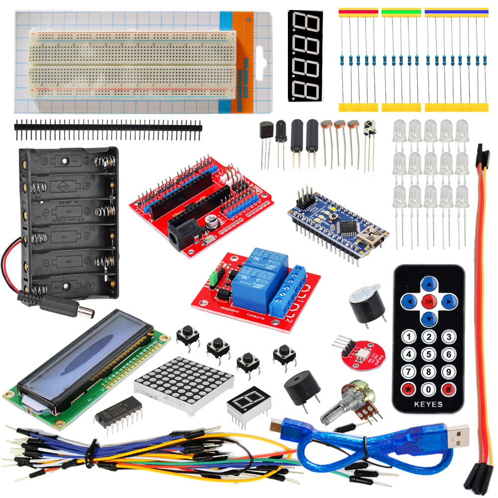 NANO主板学习套件适用arduino