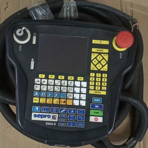 可议价sepro示教器S 900-II，从机器上拆下来的，带20米