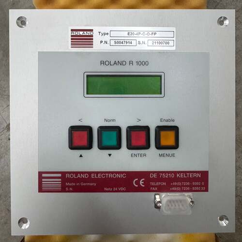 可维修ROLAND，：E20-4P-C-，德国罗兰双料检测控制器型号