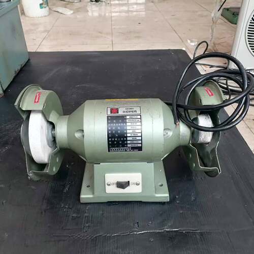 可维修MQ3215-A，，300W，，金鼎台式砂轮机绿色机身功率转速