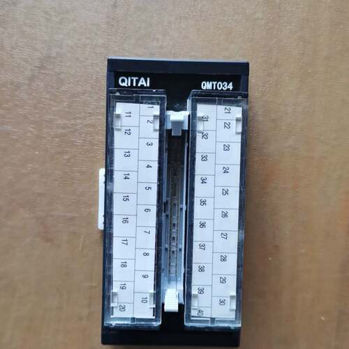 可议价QITAI，QMT034，端子排，功能是好的，外观无破损。二