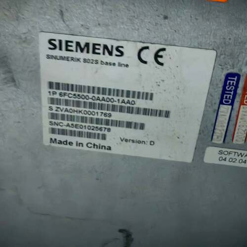 可维修802C6FC5500-0AA00-1AA0，，西门子数控系统