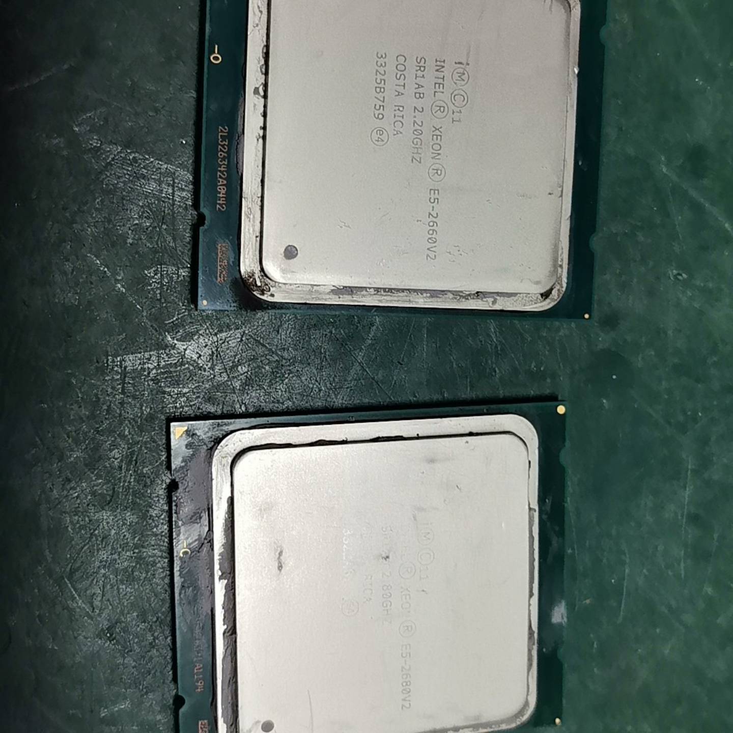 可维修cpu e52660V2 1片，e52680v2(1片)议价