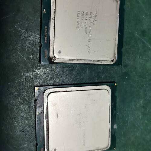 可维修cpu e52660V2 1片，e52680v2(1片)议价