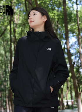 TheNorthFace北面女士秋冬新款户外可ZIP防水冲锋衣夹克外套8DX8