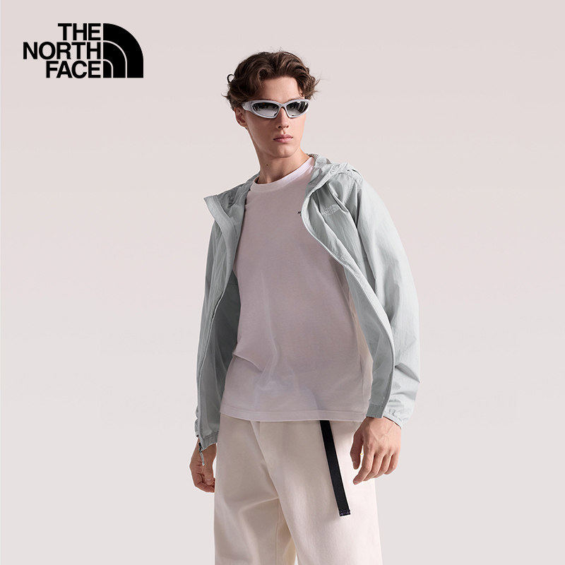 TheNorthFace北面防晒衣男2026春夏新款户外UPF50+防紫外线皮肤衣