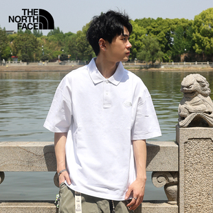 TheNorthFace北面POLO衫 8BWQ 男春夏新款 户外简约休闲舒适透气短袖