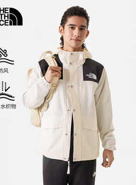 TheNorthFace北面夹克男春夏新款户外运动防风防泼水连帽外套5JYN