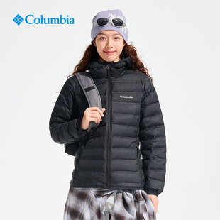 Columbia哥伦比亚秋冬新款女士户外650蓬防泼水保暖羽绒服WR4677