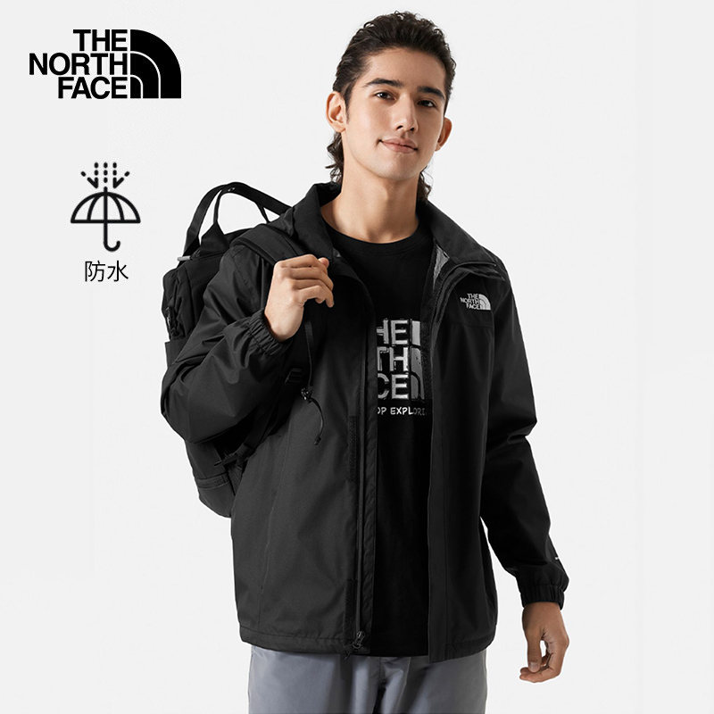 TheNorthFace北面冲锋衣春夏新款男外套户外防水透气冲锋衣8BA8