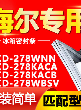 适用海尔BCD-278WNN 278KACA 278KACB 278WBSV冰箱密封条磁门封条