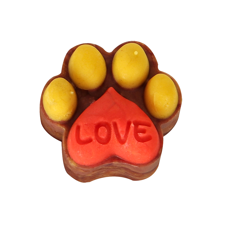 德立塑料月饼手压模love猫爪