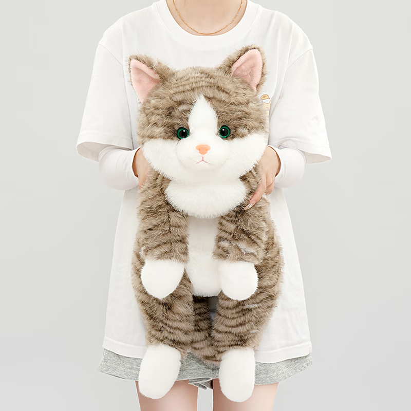 情人节礼物生日礼物仿真猫咪玩偶