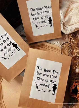 harrypotter哈利波特来自多比神秘礼物盲盒周边随机霍格沃茨福袋