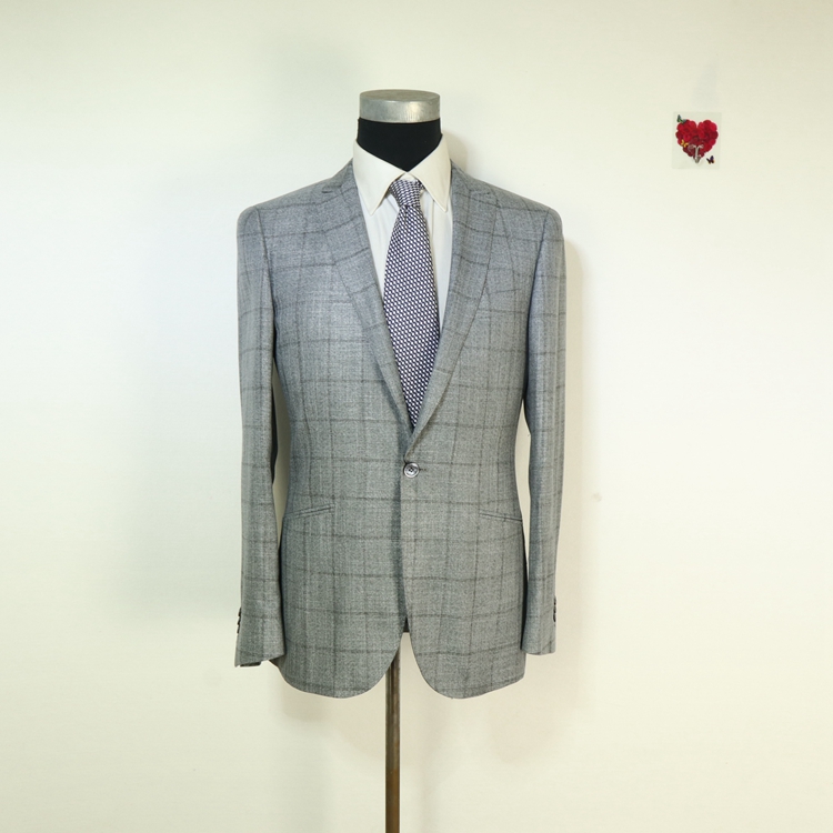 蓝豹lampo休闲西服 bespoke系列竹纤维抗菌舒适透气超修身175 96Y