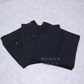 修身 lampo西裤 蓝豹 新款 款 78码 黑色隐纹商务时尚