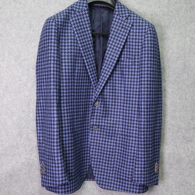 蓝豹/男 bespoke系列士休闲西服 全羊毛 蓝色 超修身 仅175 96B