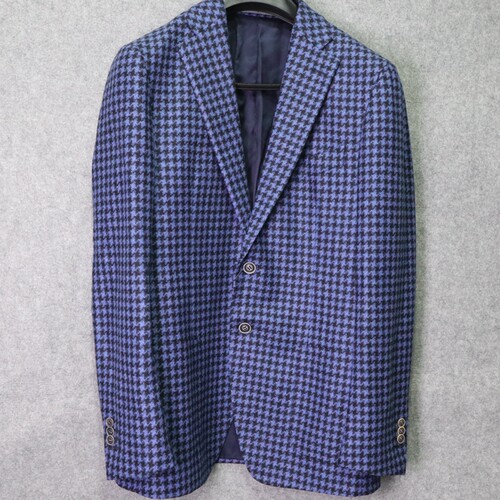 蓝豹/男 bespoke系列士休闲西服 全羊毛 蓝色 超修身 仅175 96B