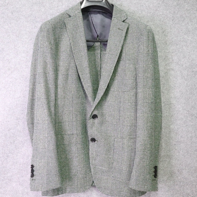 蓝豹/男士休闲西服 bespoke系列 47%羊毛32%丝21%亚麻 170 96Y