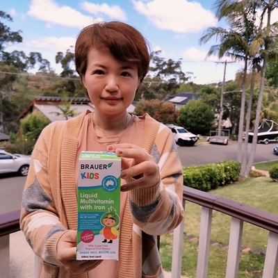 澳洲直邮代购Brauer蓓澳儿 儿童含铁复合维生素 3岁200ml