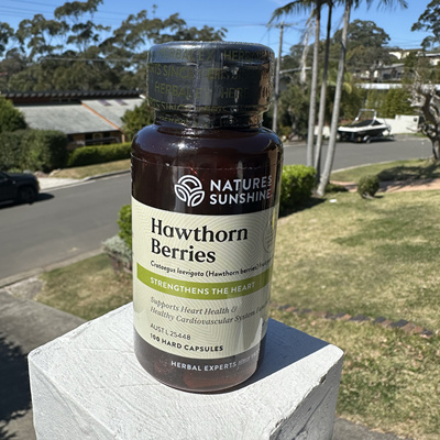澳洲直邮NATURES SUNSHINE山楂浆果Hawthorn Berries