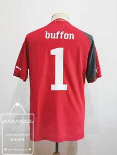 【现货】2010 世界杯 10-12 意大利门将服 1号 布冯 更衣室球员版