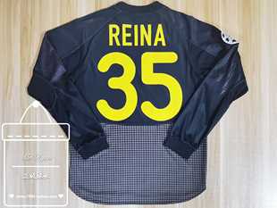 00-01 巴塞罗那/巴萨 主场门服/门将服 35号 雷纳/36号 巴尔德斯