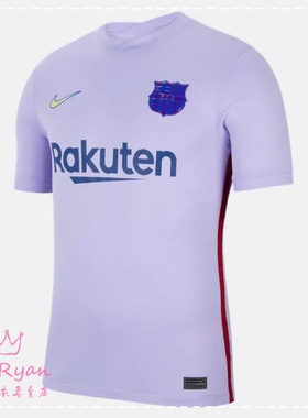 21-22 巴塞罗那/巴萨 客场 紫色球衣 10号 梅西/16号 佩德里 代购