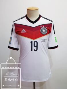 2014 世界杯 14-15 德国 主场球衣 19号 格策/11号 克洛泽 决赛版