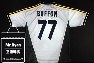 00-01 帕尔马/帕尔玛 门将服 / 龙门服 77号 布冯 连意甲臂章