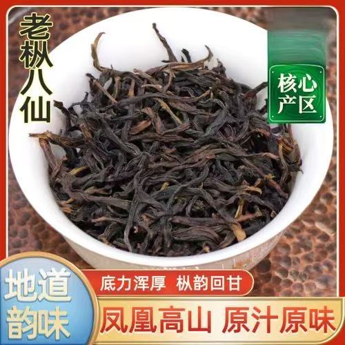 潮州凤凰单丛特级乌岽单枞高山老丛春八仙中浓香茶礼盒罐装500g