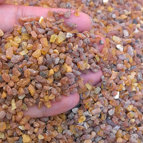 俄罗斯进口天然琥珀蜜蜡珠子料