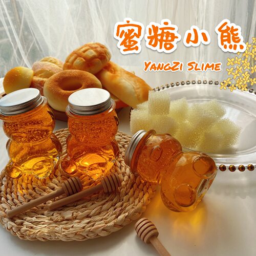 蜜糖小熊slime起泡胶液体胶