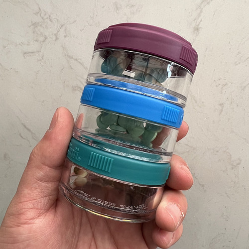 Cinii小药盒蛋白粉密封罐