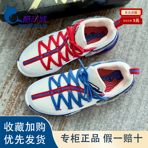 耐克实战系带低帮篮球鞋