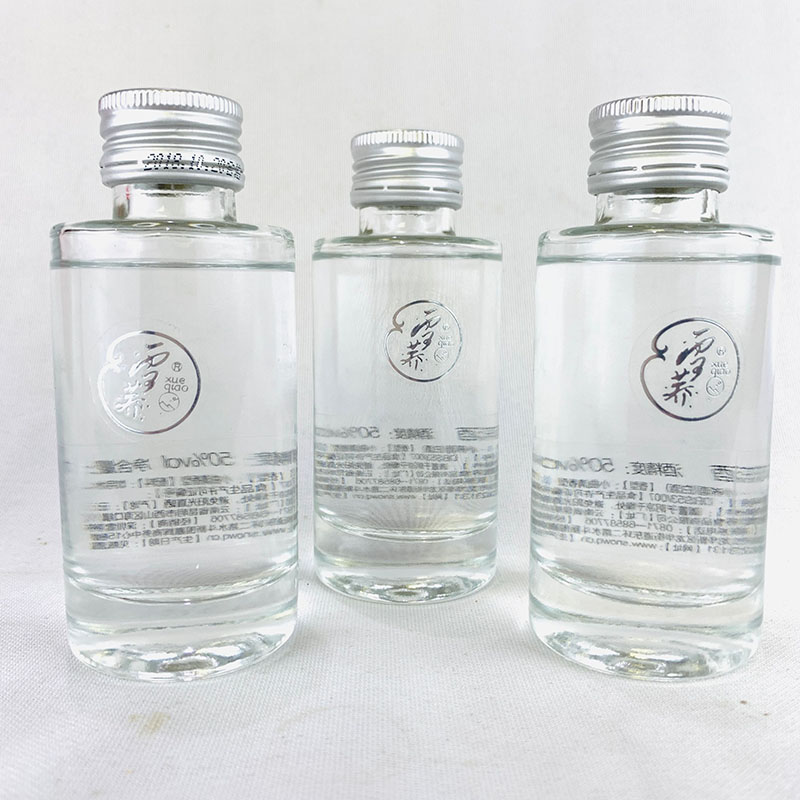 云南特产酒雪荞酒小荞酒苦荞酒125mlx6瓶50度原浆洞藏清香型酒