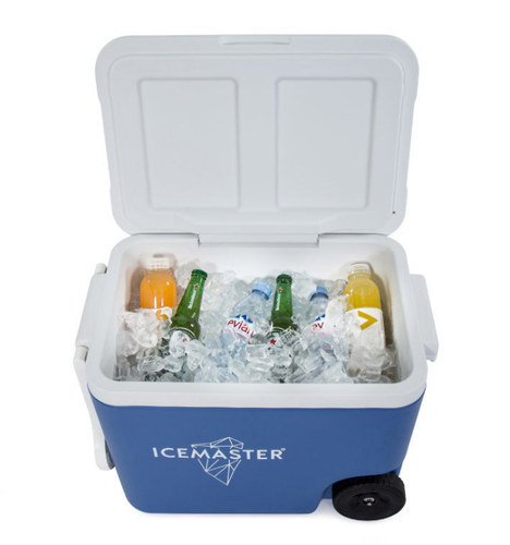 包邮IceMaster 冰大师45L 带轮保温箱 车载置物箱 塑料冷藏箱