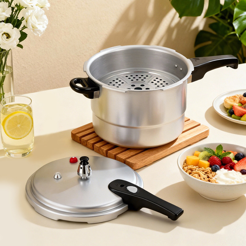 【蒸格款】双喜正品高压锅家用防爆压力锅电磁炉燃气灶通用DD