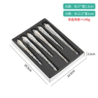 Стеклянные прозрачные ледяные батончики (6 шт.)